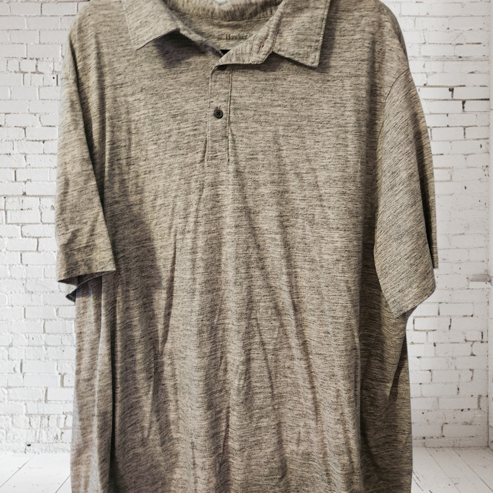 Classic Men's Polo Shirt in Gray - Picture 4 of 6